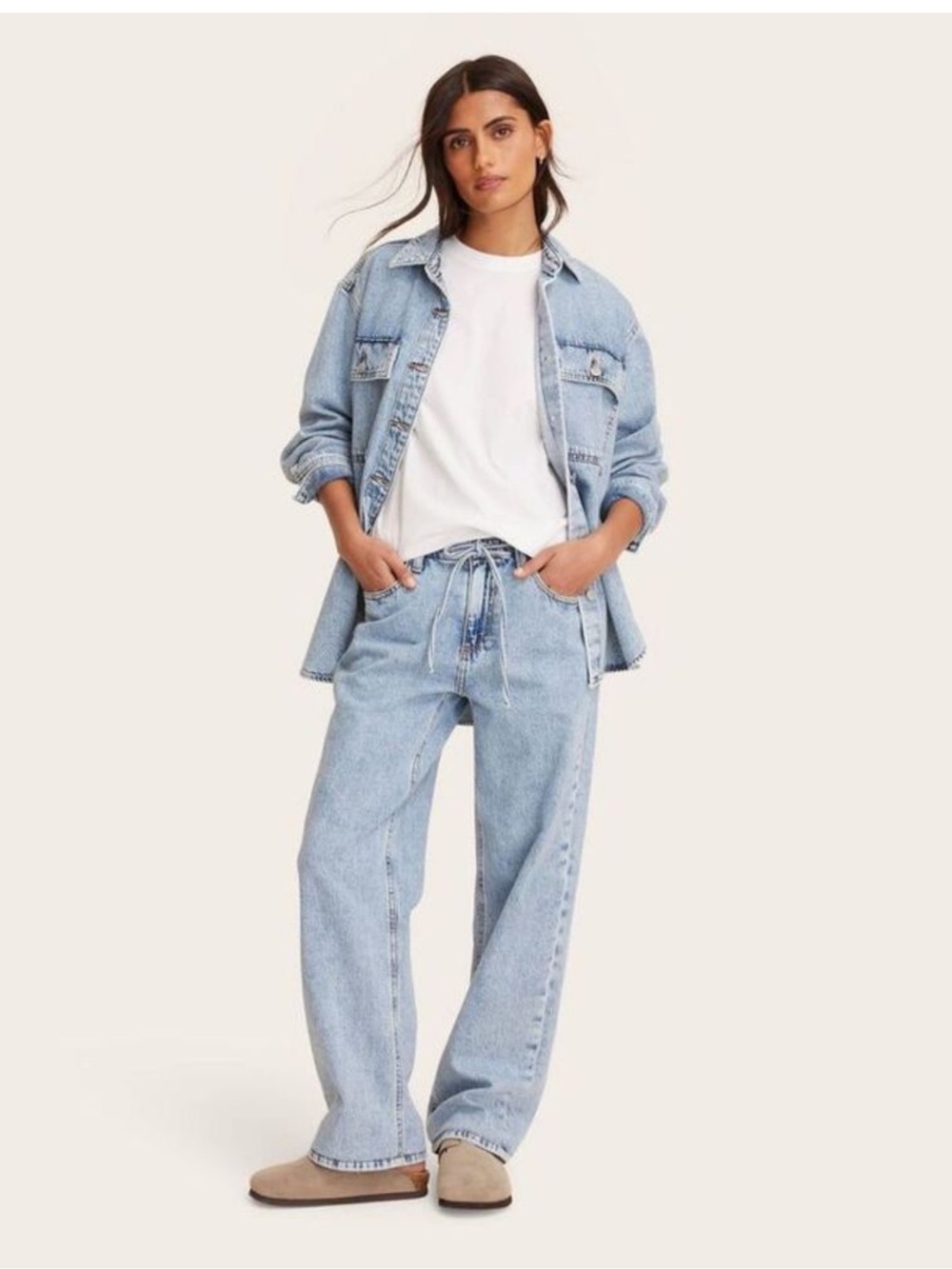 PARKE x Target Light Wash Relaxed Straight Women’s Jeans Size 10 NWT